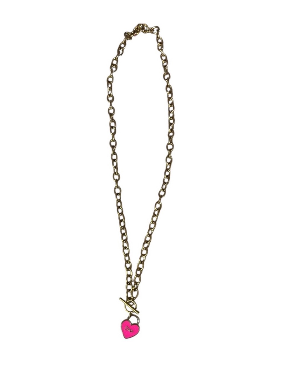 DIOR Upcycled Double-sided Charm Pendant On Toggle Chain - Picture 6 of 6